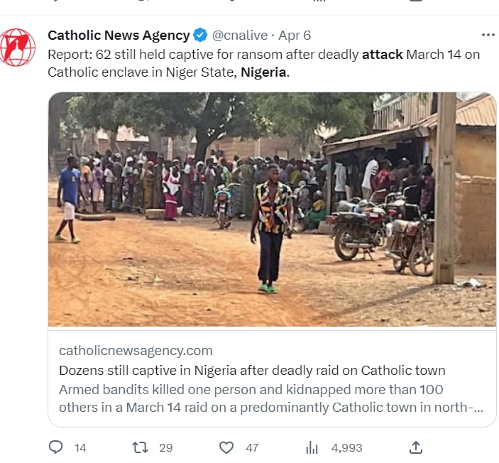 Nigeria ataque armado víctimas: ¿Qué dijo el presidente?