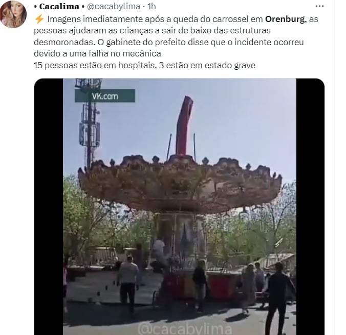Accidente carrusel heridos Rusia: ¿Continúa la tragedia?