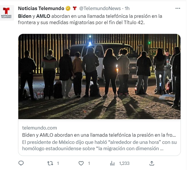 AMLO llamada presidente Biden: ¿En medio de la expectación?