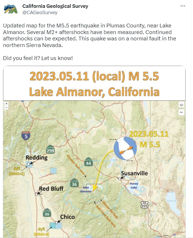Sismo California mayo: ¿Por qué se produjo el sismo?