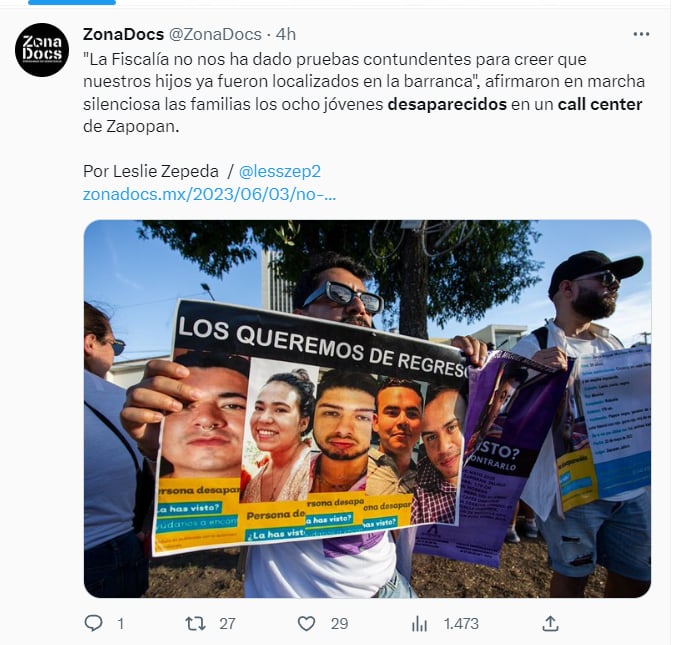 Revelan CJNG desapareció mexicanos: ¿Qué sucederá con el caso?