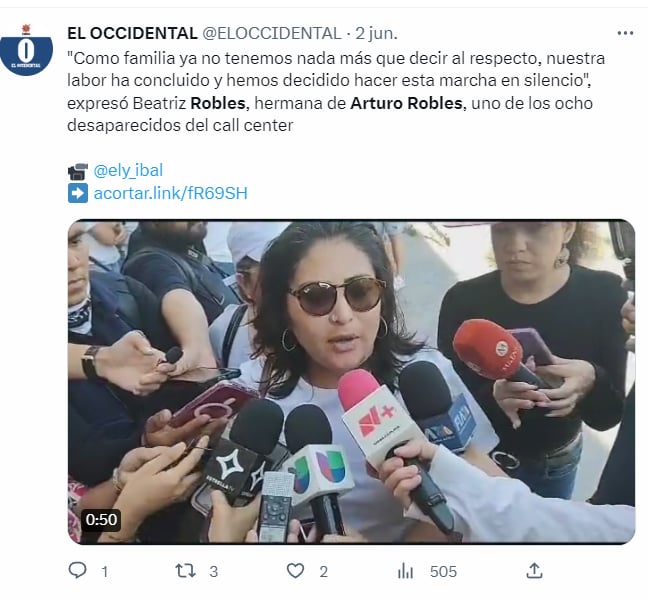 Arturo Robles: ¿Qué pidió la familia?