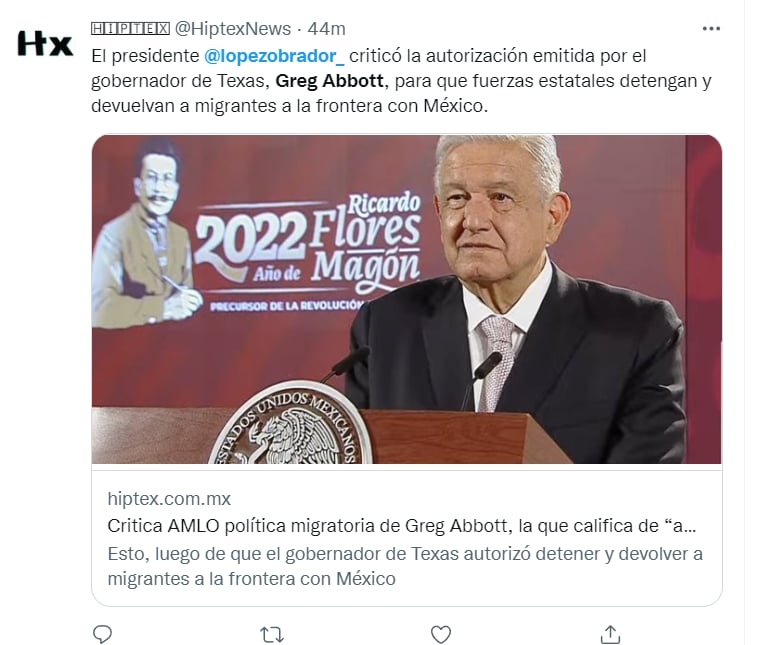 AMLO medida migratoria Texas: "Qué no venga con eso"