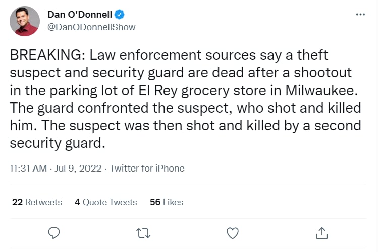 Tiroteo Supermercado Milwaukee: ¿Se enfrentaron?