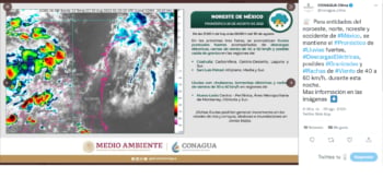 PRONOSTICAN HURACÁN EN CATEGORÍA CINCO