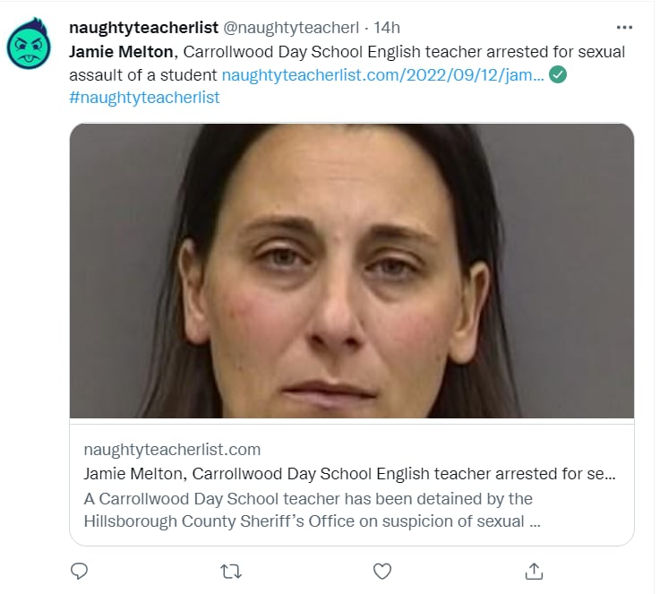 Arrested Florida teacher: What did the Tampa school announce?