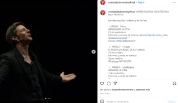 Muere actor Cristóbal Jodoroswky: ¿Quién era Cristóbal?