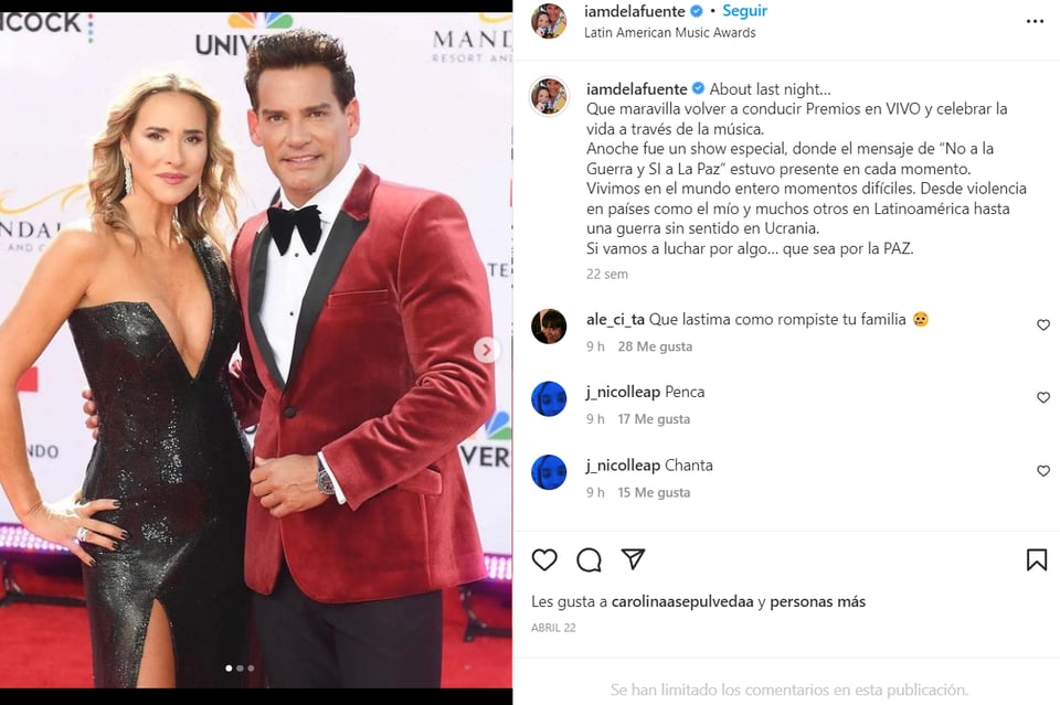 CRISTIAN DE LA SOURCE BREAKS THE SILENCE