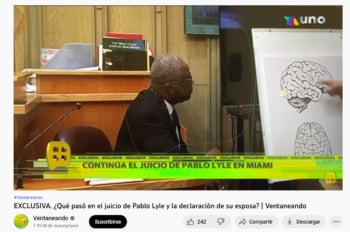 Pablo Lyle declaraciones forense: ¿No hay examen toxicológico?