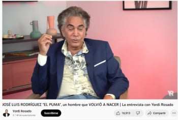 José Luis Rodríguez Puma: "Me devolvió la vida"