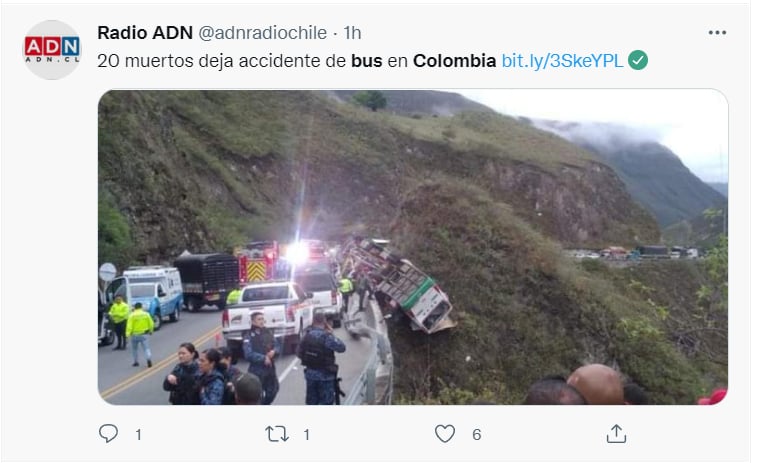 Accidente mortal autobús Colombia: ¿Qué ocurrió?