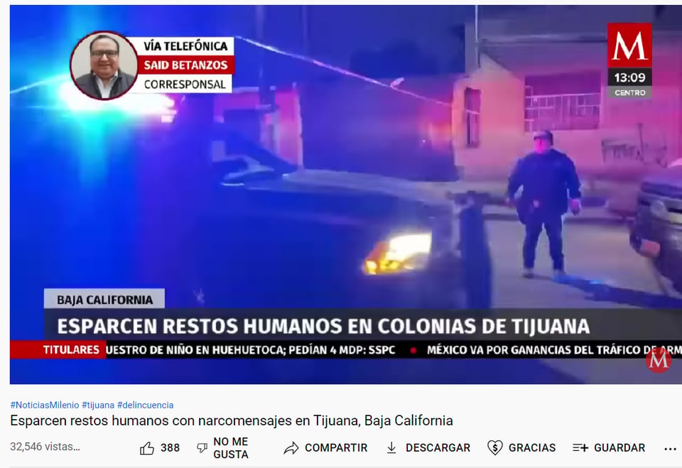 Recuperan restos humanos Tijuana: ¿El tercer cuerpo?