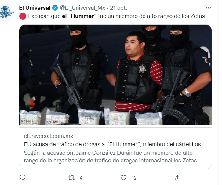 ¿Desde qué año se solicitó la extradición?