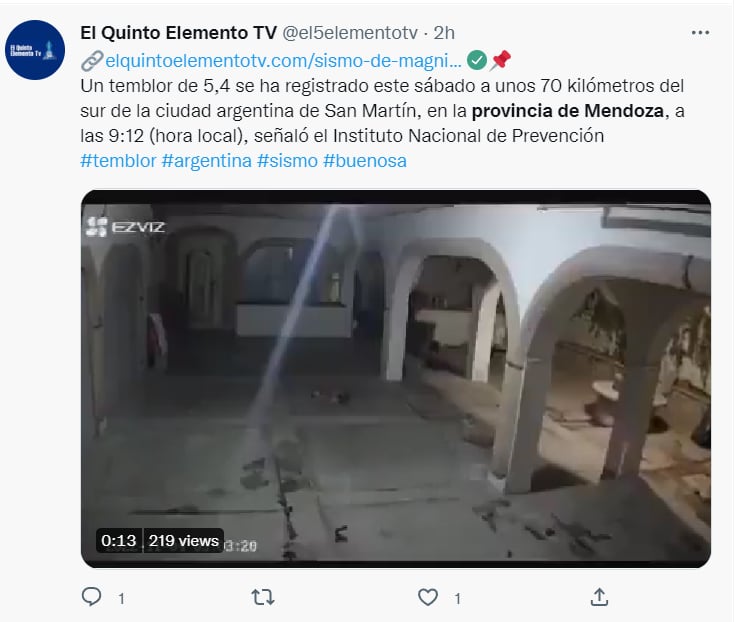 ¿Dónde se produjo el sismo?