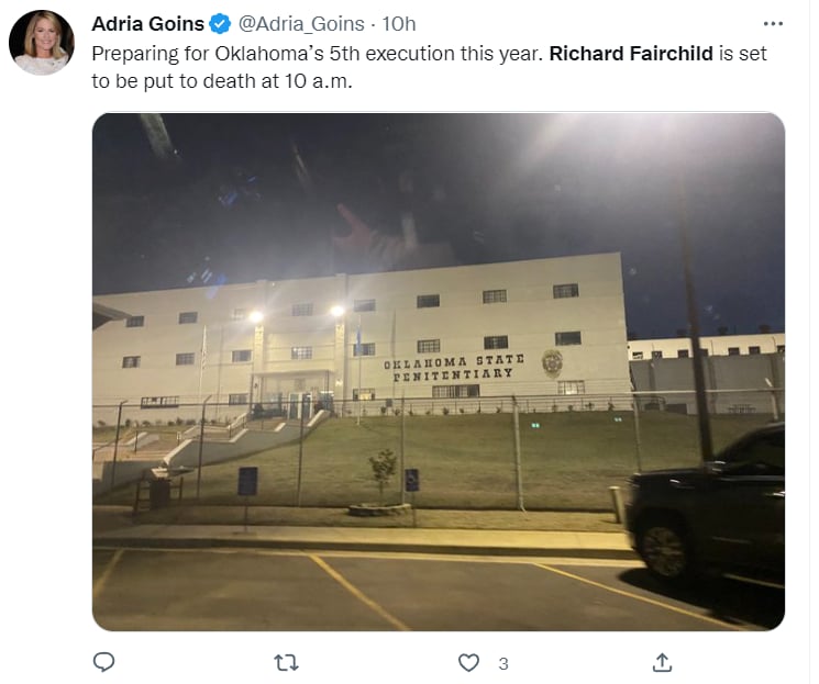 Ejecutan Richard Fairchild Oklahoma: ¿Por qué se consideró el indulto?