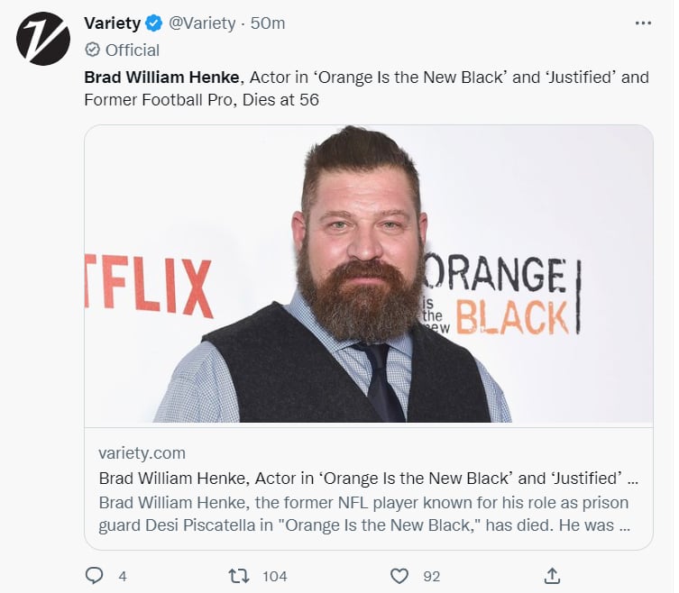 "Un gran actor"