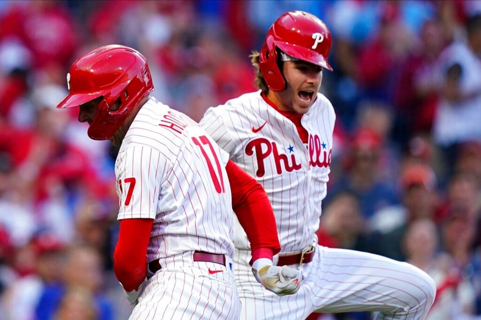 Playoffs MLB: Phillies toman ventaja en la serie al apabullar a los Bravos