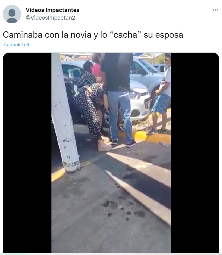 Mexicana atrapa esposo infidelidad: ¿Se conocían?