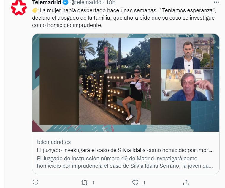Silvia Idalia dies: Are they fighting against the clinic?