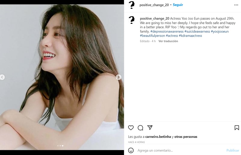  Yoo Joo Eun: "Dios me ama" 