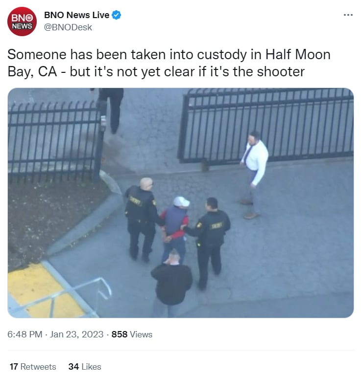 Tiroteo Half Moon Bay: ¿Sospechoso en la mira?