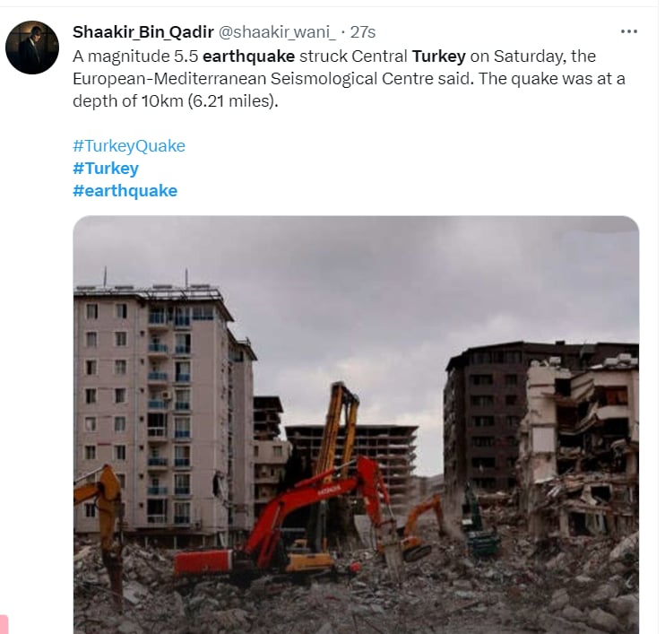 Nuevo sismo Turquía: ¿Una destrucción masiva?