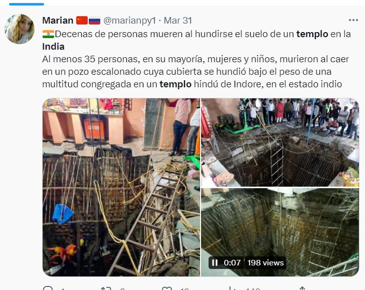 Derrumbe templo India víctimas: ¿Qué ocurrió en el lugar de los hechos?