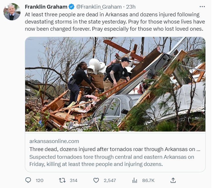Aumentan víctimas tornados EEUU: ¿Daños relevantes en Illinois?