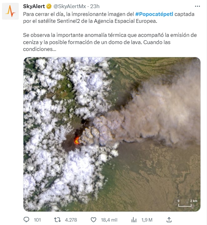 Alerta Popocatépetl México: ¿Un cambio en el volcán?