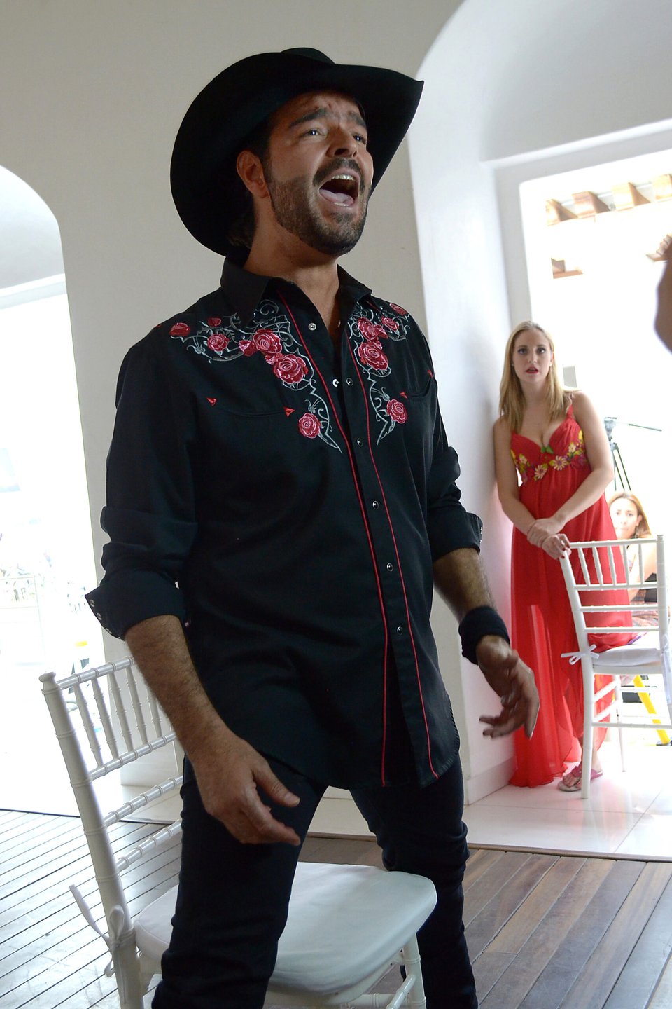 Su matrimonio con Carolina Van Wielink