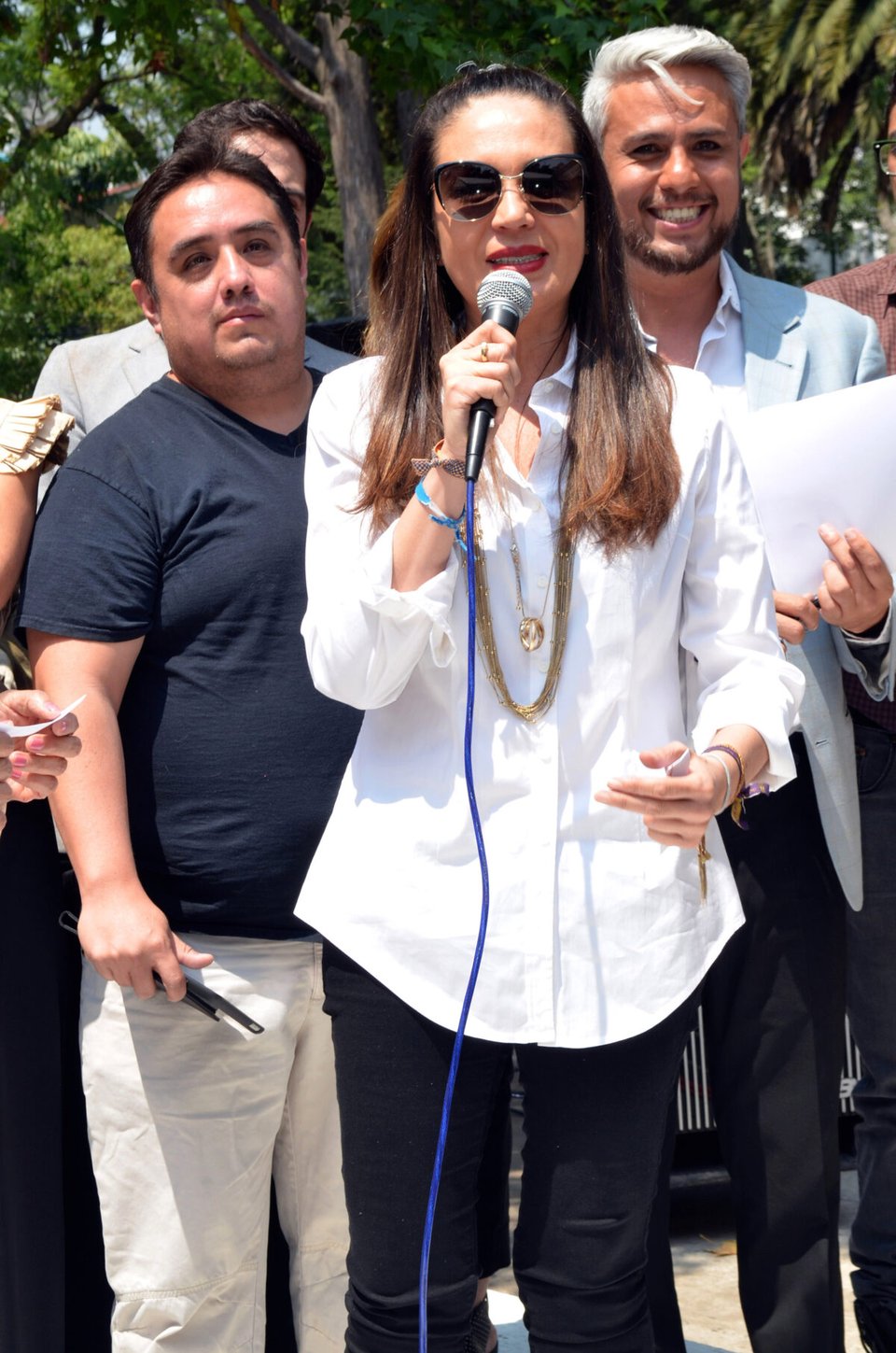 Yolanda Andrade aparece deteriorada