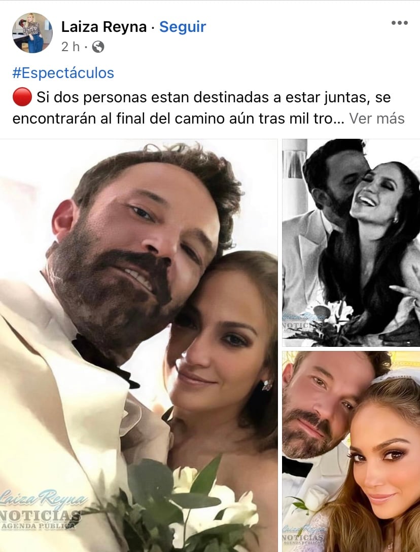 Comparten las primeras imágenes de la boda