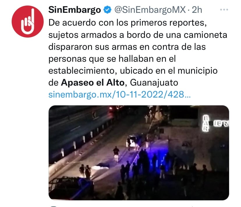 Aseguran vehículos tras el tiroteo