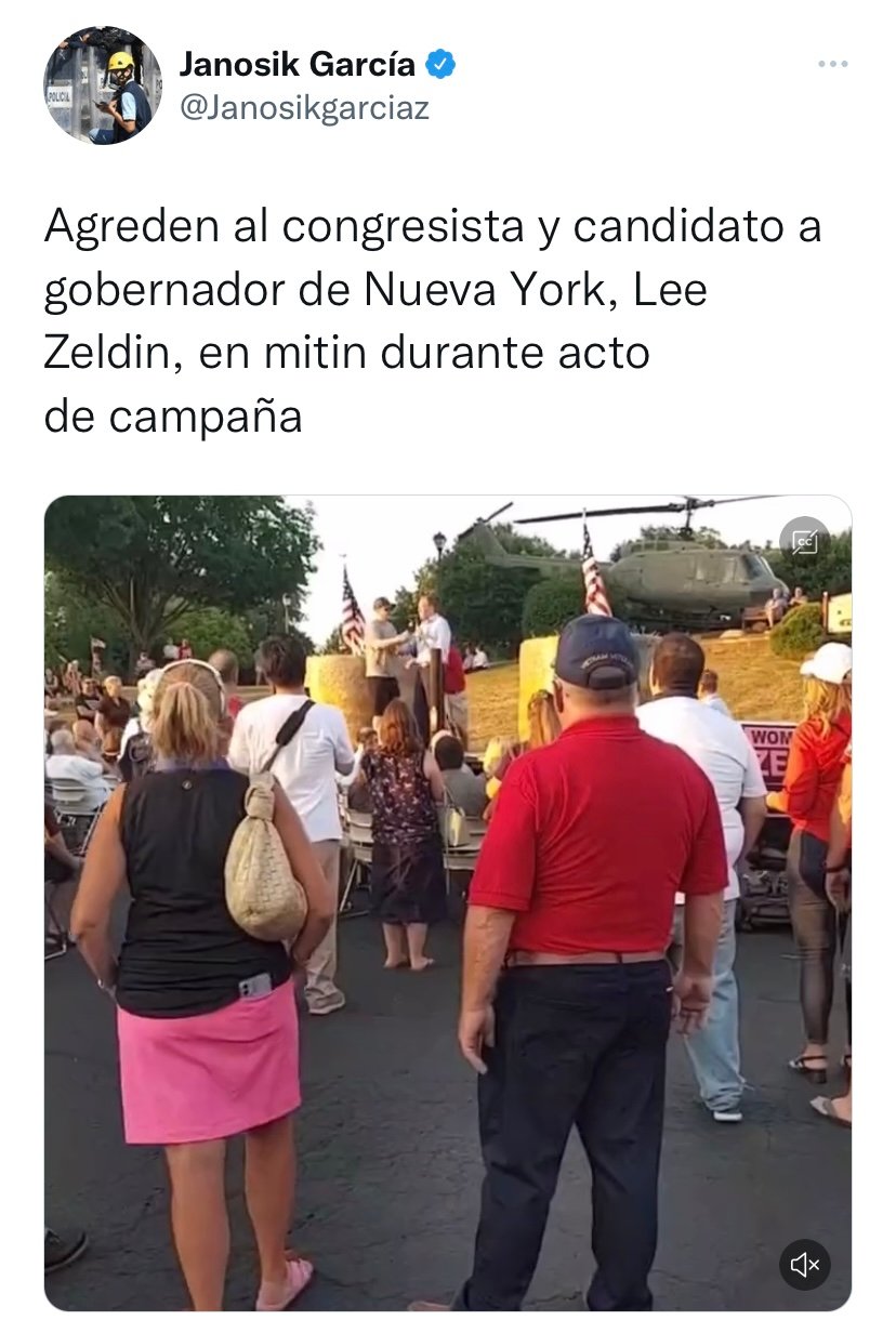 ¿Por qué atacaron al congresista Lee Zeldin?