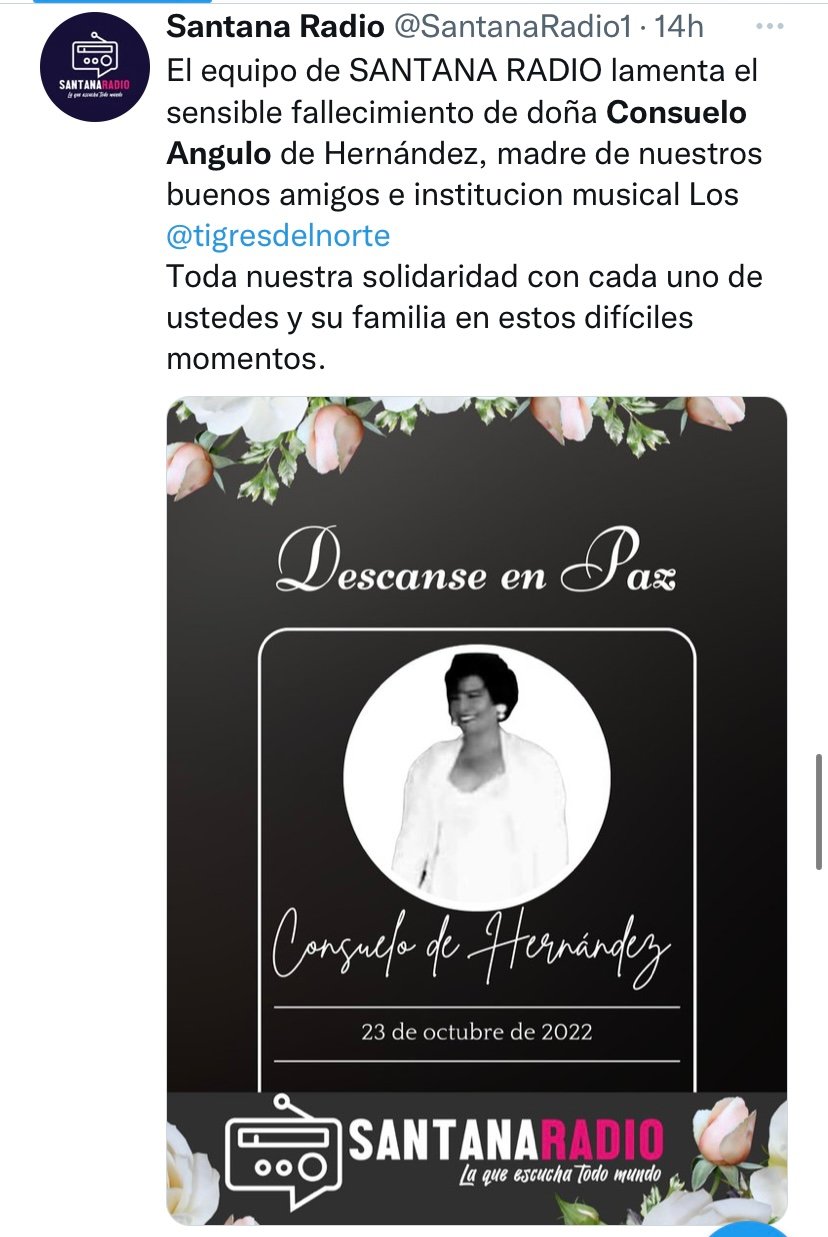 Dan triste noticia en medio del dolor