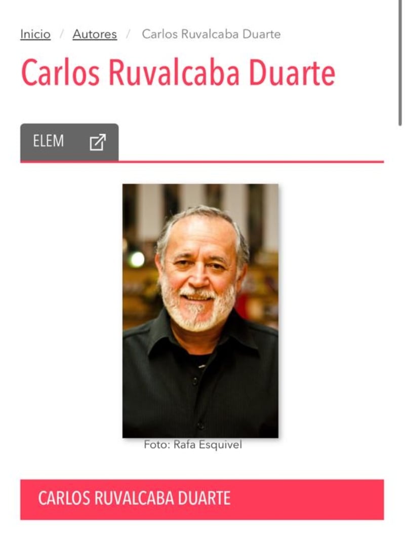 Muere el periodista Carlos Ruvalcaba
