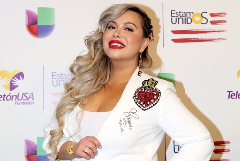 Chiquis has an embarrassing wardrobe malfunction during a concert and almost shows everything!