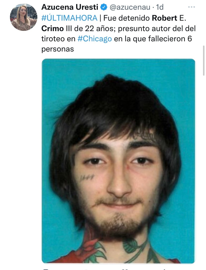 Así quedó la evidencia tras la balacera en el desfile