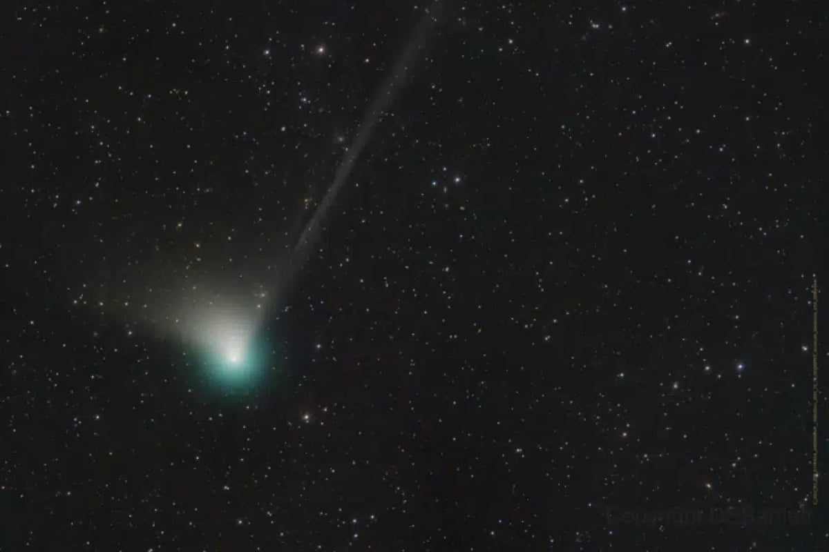 Cometa verde se acerca a la Tierra luego de 50.000 años