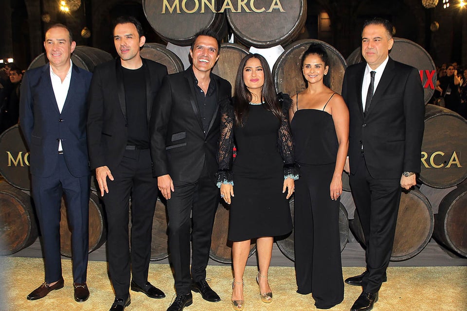 La familia Carranza, serie de televisión Monarca, negocios, tequila, México