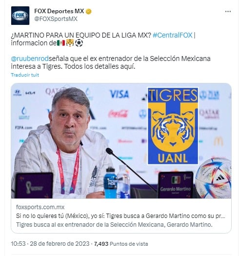 Gerardo Martino dirigir México: ¿El sustituto de Diego Cocca?