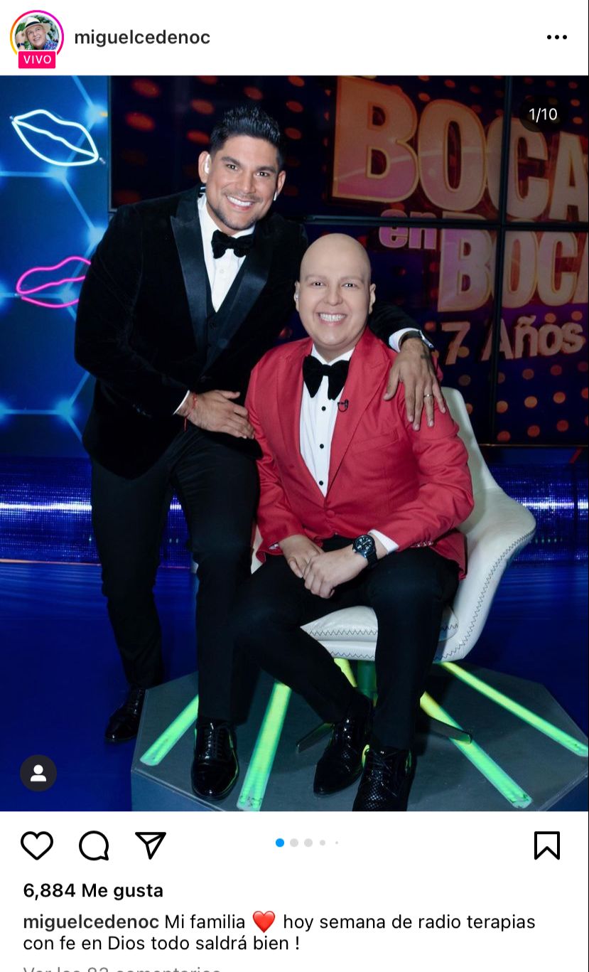 Miguel Cedeño told the world how he found out he had cancer