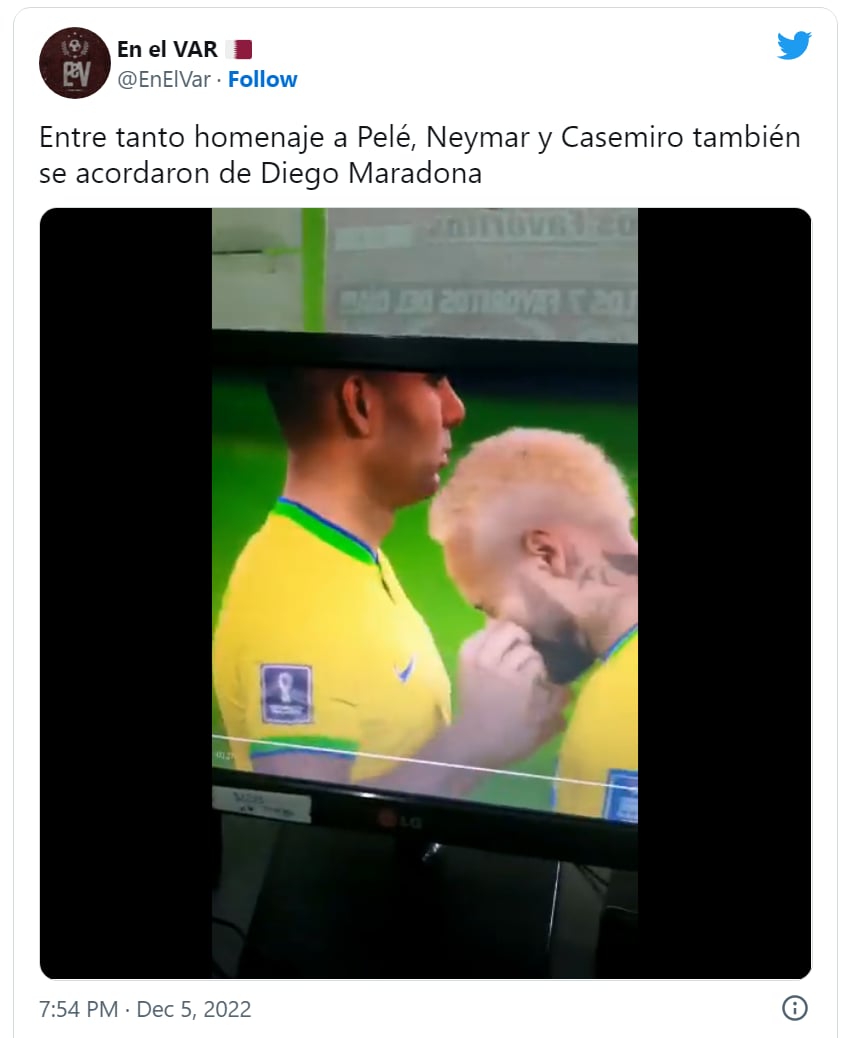 Neymar Casemiro substance nose