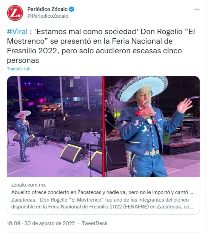 Grandpa offers a concert and no one attends