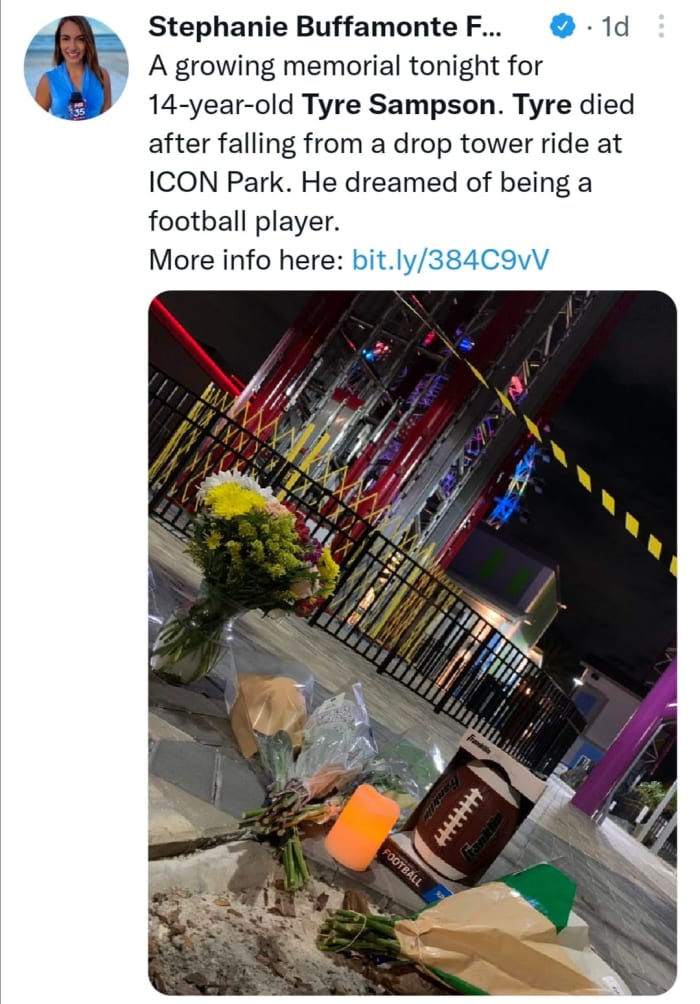 amusement ride accident