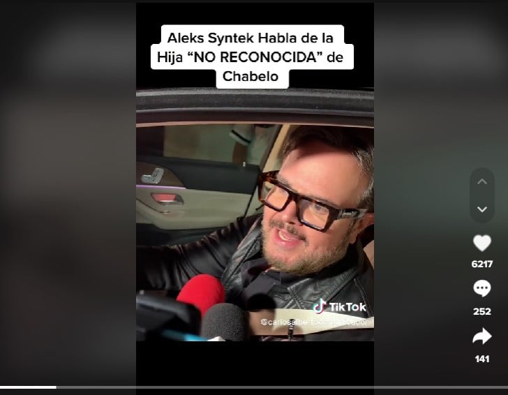Aleks Syntek atropelló mujer