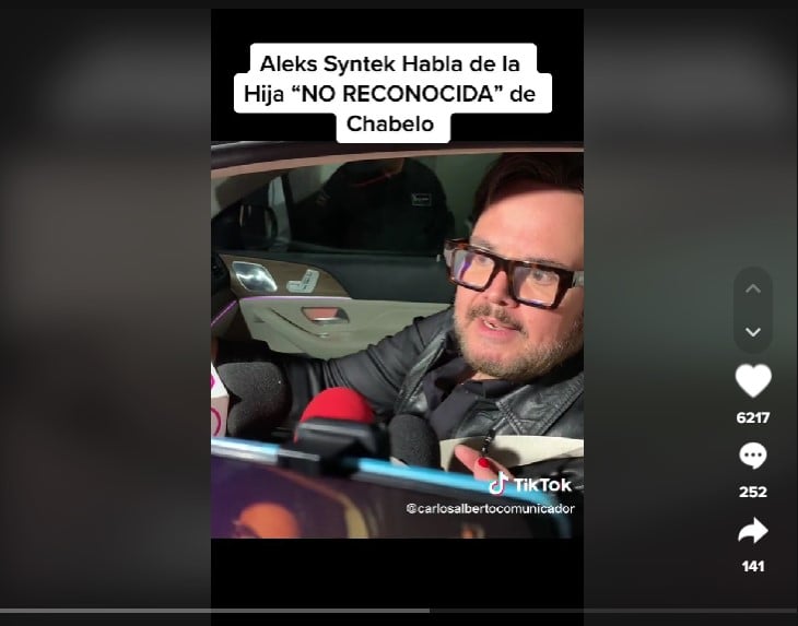 Aleks Syntek atropelló mujer