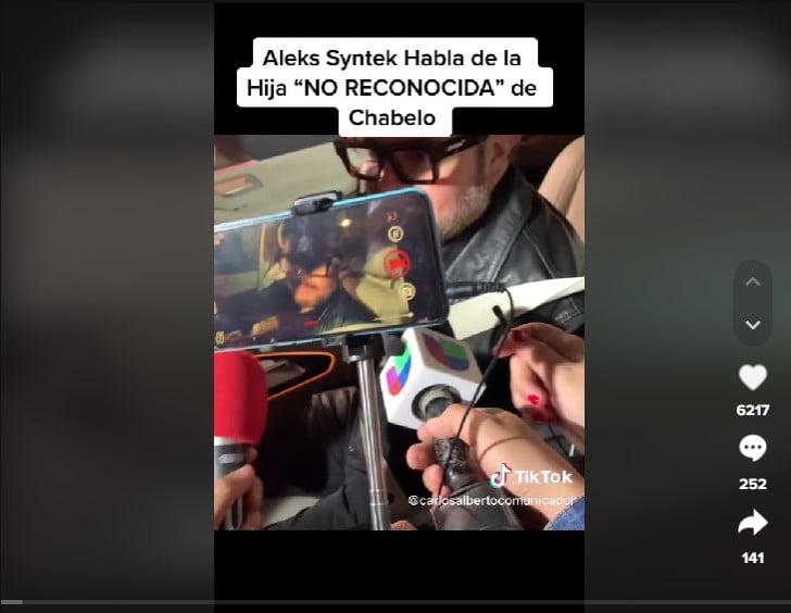 Aleks Syntek atropelló mujer