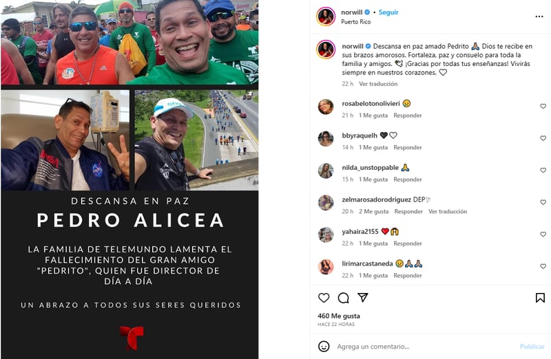 Muere Pedro Alicea