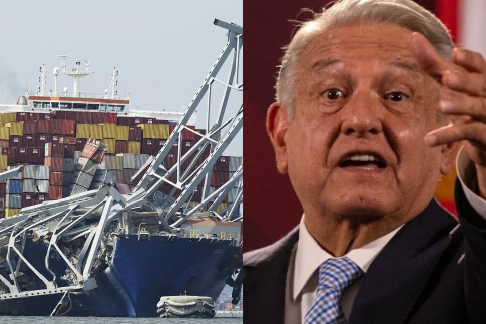 AMLO rompe el silencio tras tragedia de trabajadores en puente de Baltimore featured image